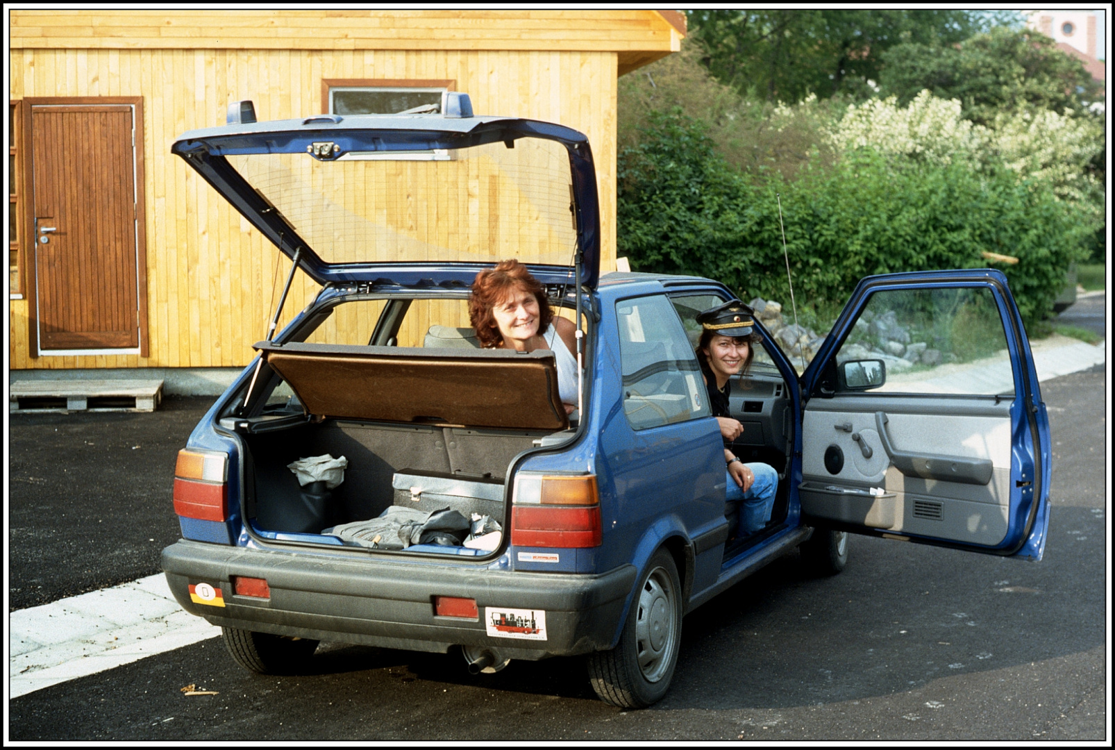 Nun 1991 konnte die Familie wieder lachen wie einst