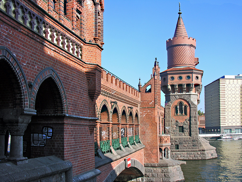 Nun habe ich die Oberbaumbrücke auch mal kennen gelernt …