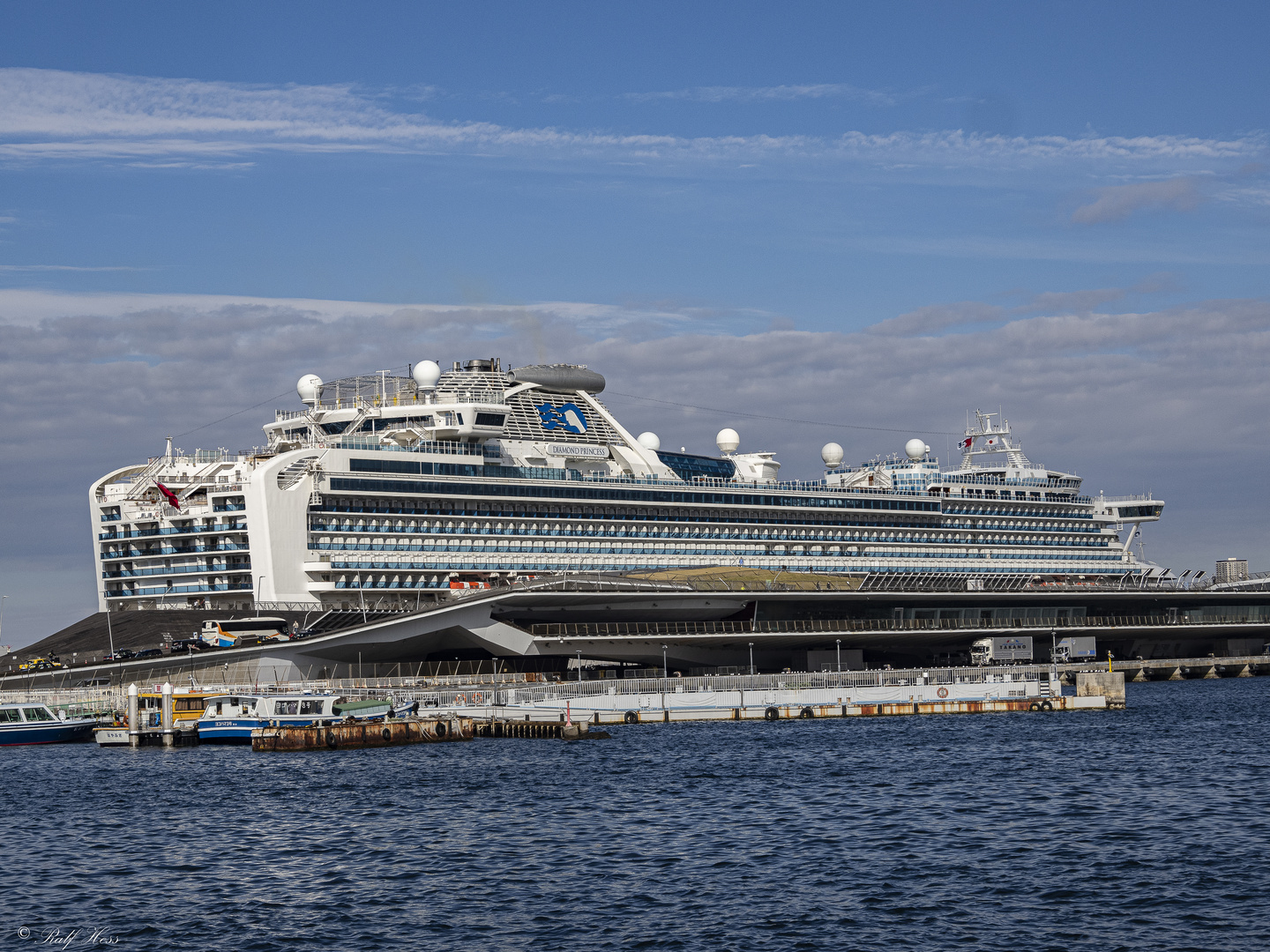 Nun hat unser Schiff angelegt