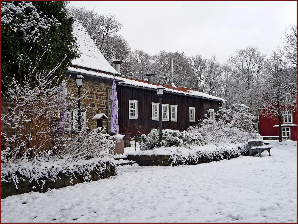 Nun ist der Winter eingekehrt ...