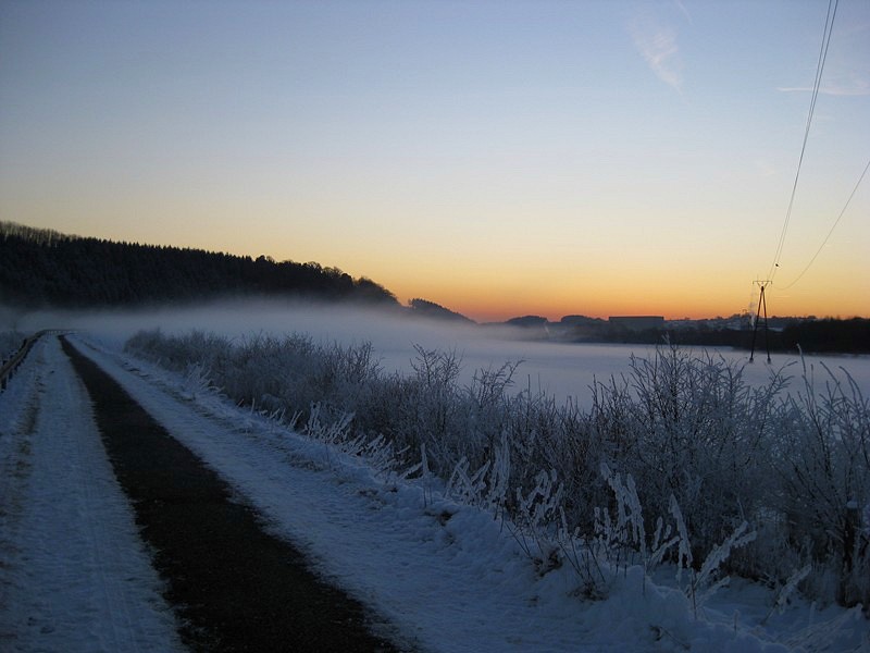 Nun ist die Sonne weg..