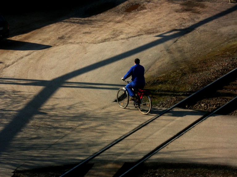 nun j a, ein Radfahrer, aber ein besonderer...