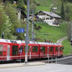 Nun macht sich auch der Regionalexpress aus Chur.....