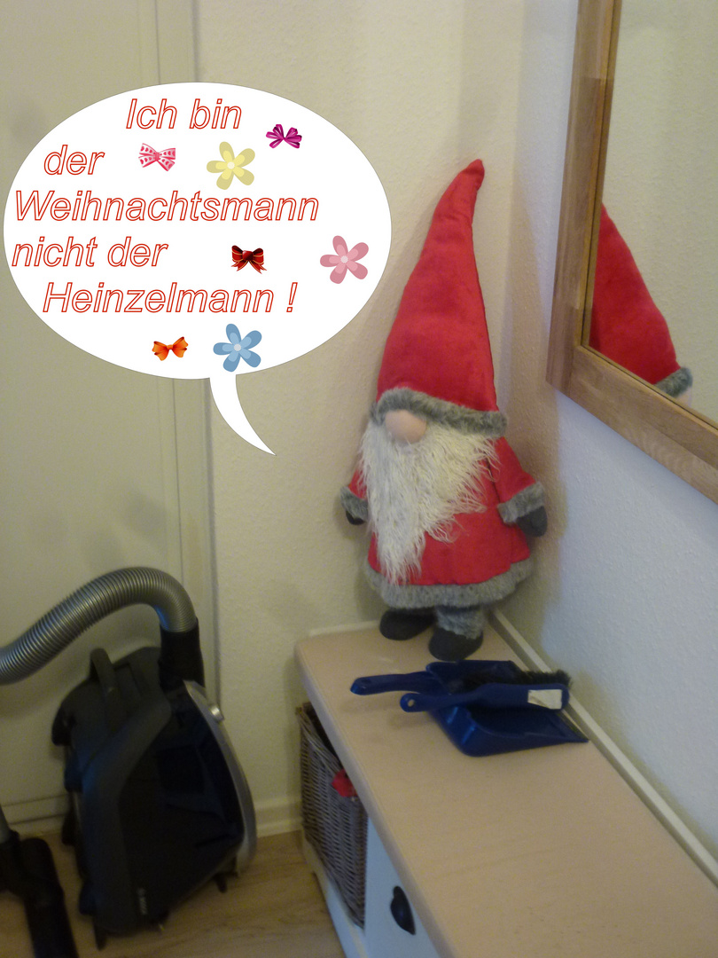 Nun muß ich doch alleine Aufräumen und das zu Weihnachten