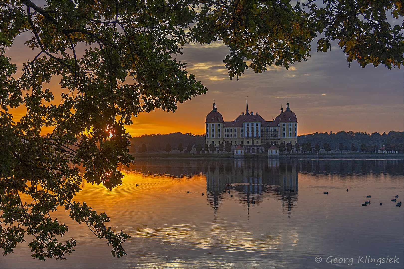 Nun noch ein Abendblick von Osten … 