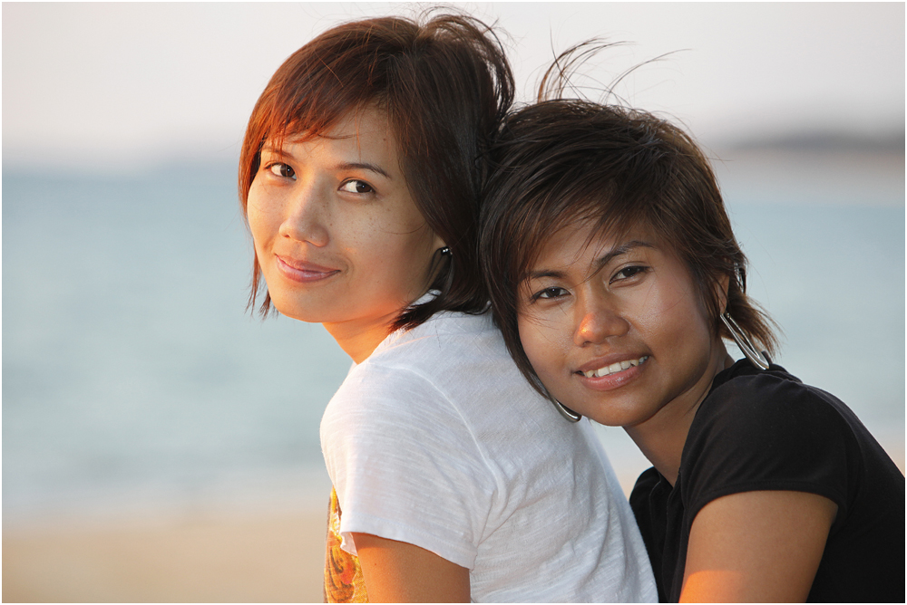 Nuna und Ying in Phuket, Thailand