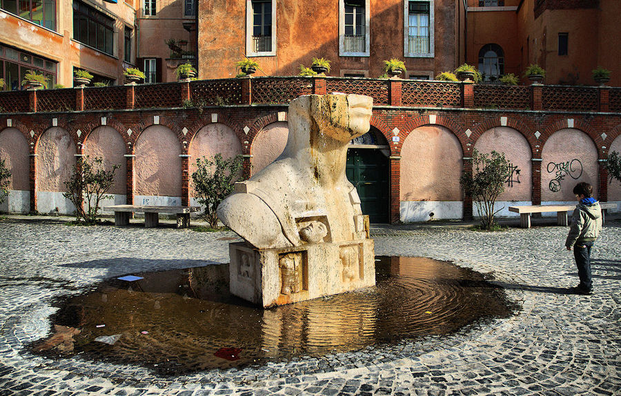 Nuova fontana a Tivoli.
