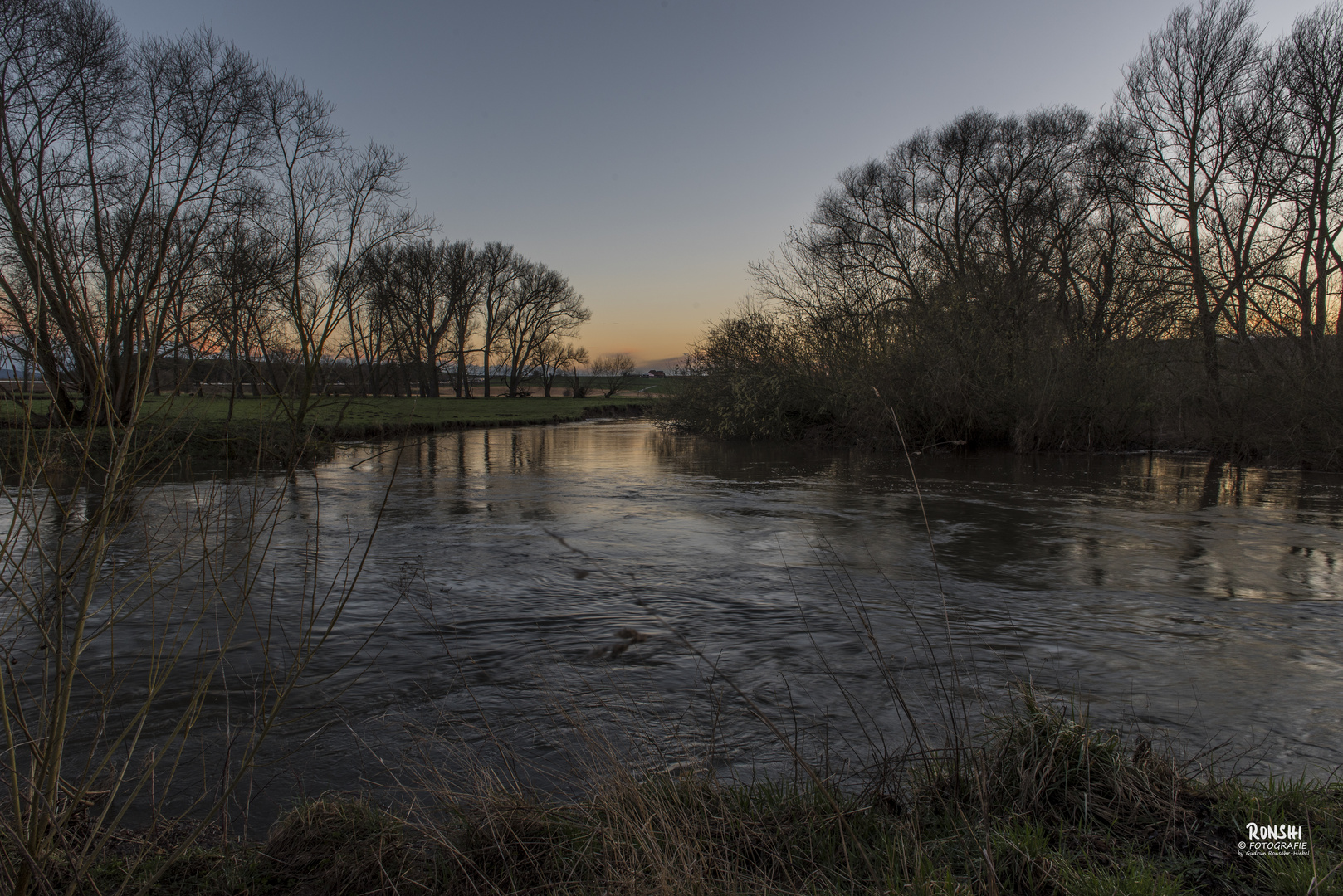 Nur das Rauschen des Wassers..