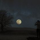 Nur der Mond schaut zu...