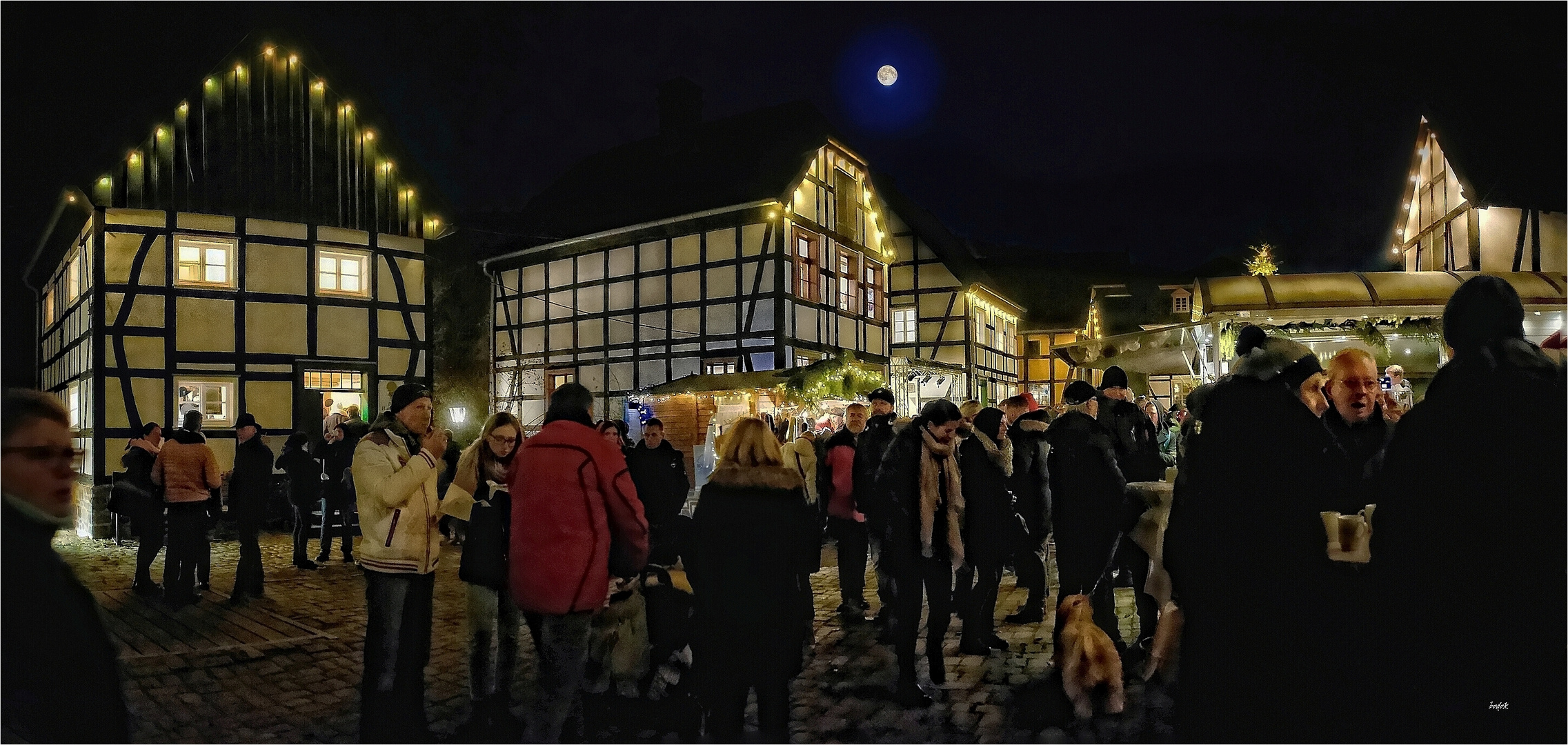 ...nur der Mond - Weihnachtsmarkt Hagen 