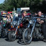 Nur echte Powerfrauen fahren Harley