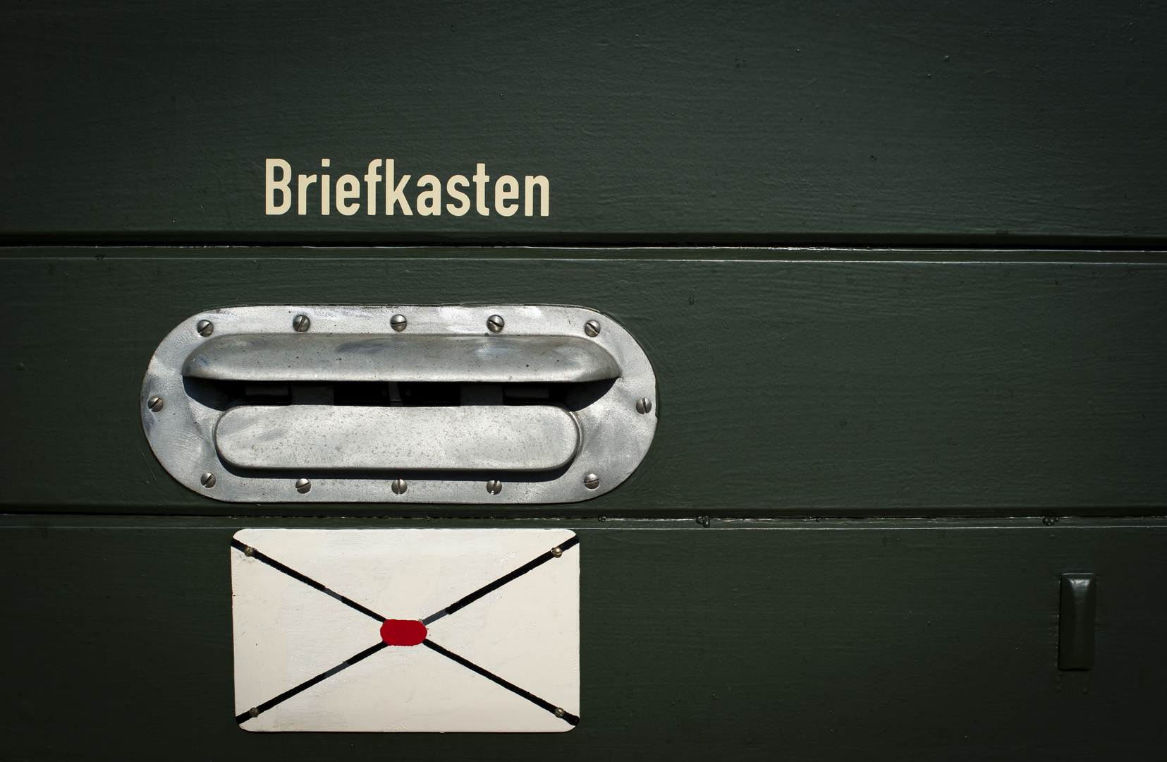 Nur ein Briefkasten.....