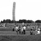 Nur ein Doku-Foto: documenta 4 1968 Kassel Karlsaue