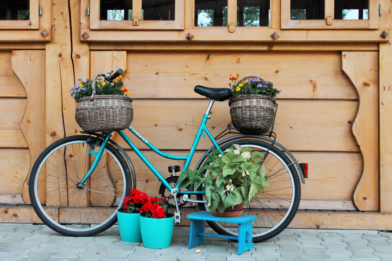 Nur ein Fahrrad ...