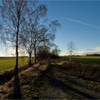 " Nur " ein Feldweg ...