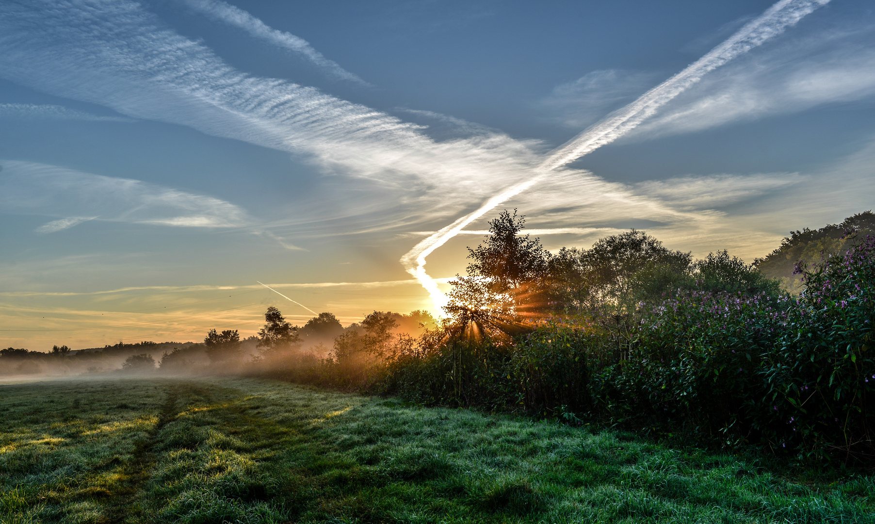 Nur ein Flußmorgen