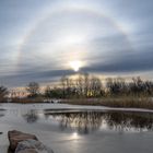 Nur ein halber 22°-Ring/Halo