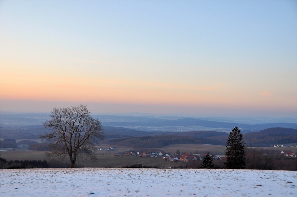 nur ein Hauch von Winter....