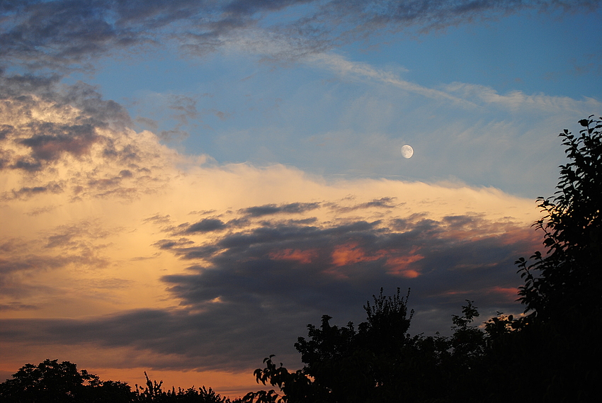 Nur ein paar Wolken