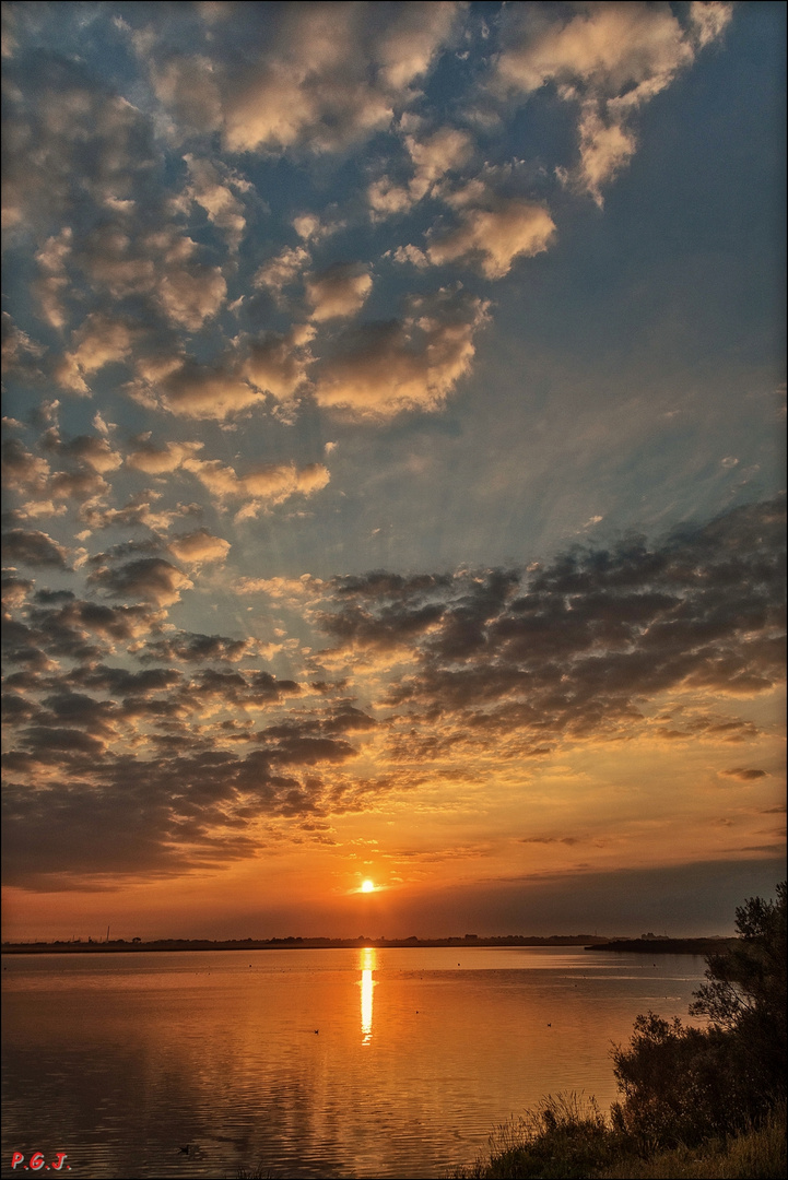 Nur ein paar Wolken .....