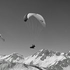 NUR EIN! Paraglider am Neunerköpfle