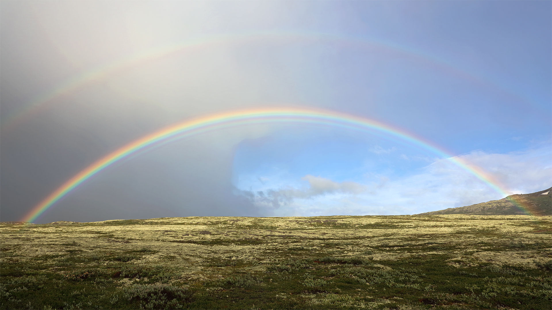 Nur ein Regenbogen....