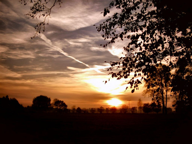 Nur ein Sonnenuntergang