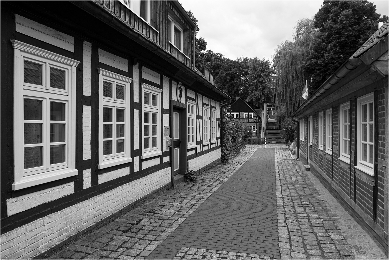 Nur eine Gasse