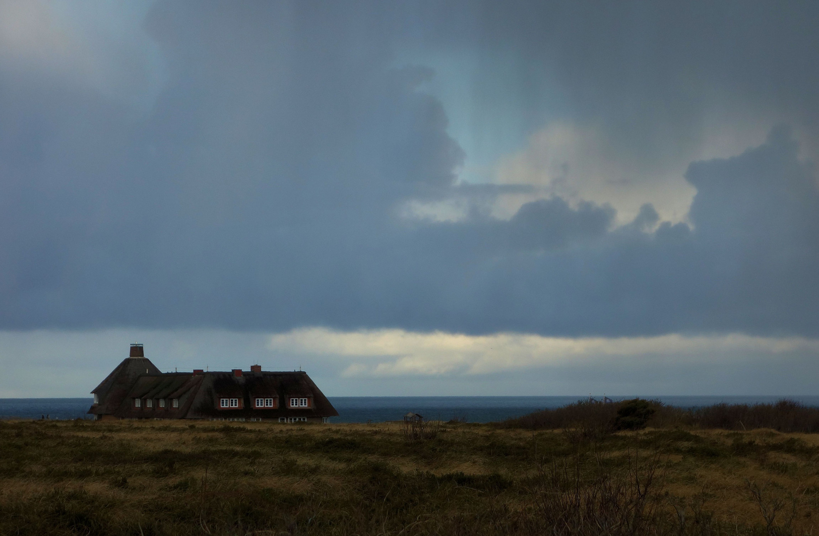 nur eine kleine regenfront