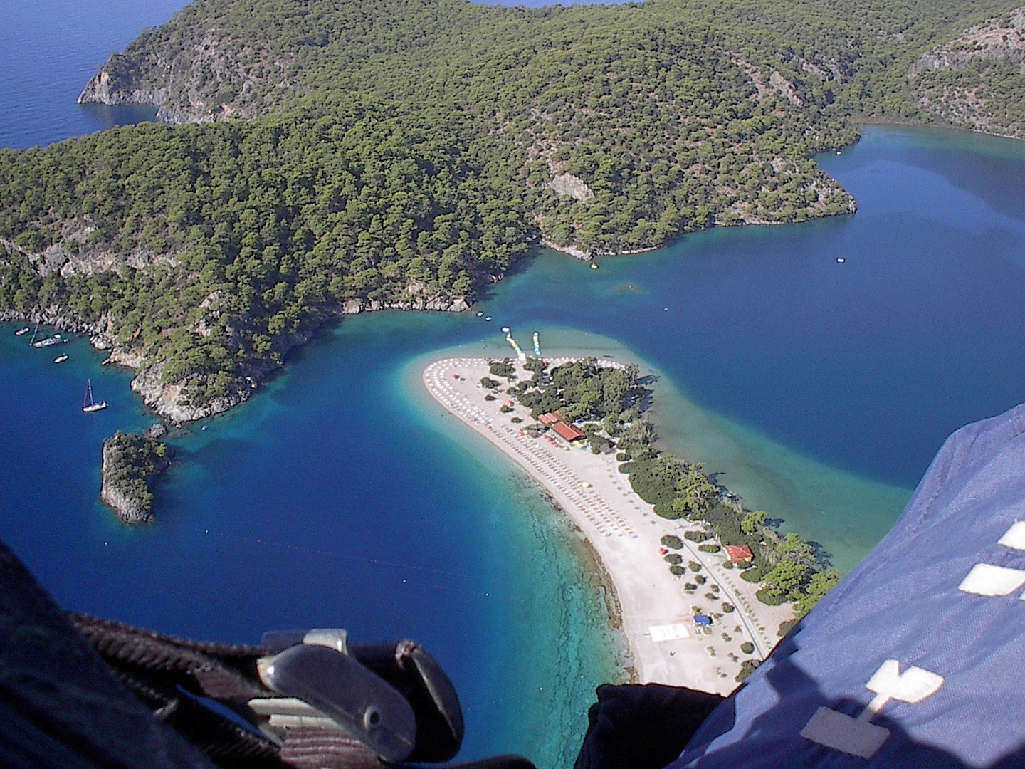 nur im Gurt über Ölüdeniz