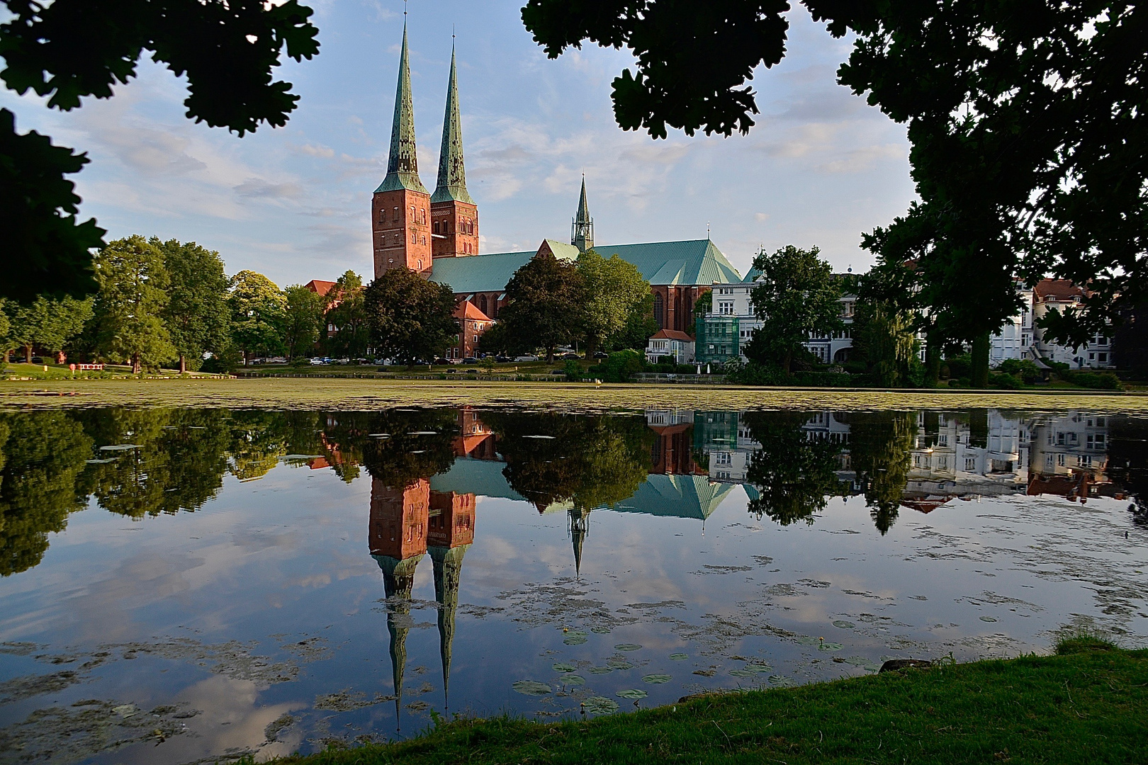 Nur Lübeck hat einen Dom mit vier Türmen!