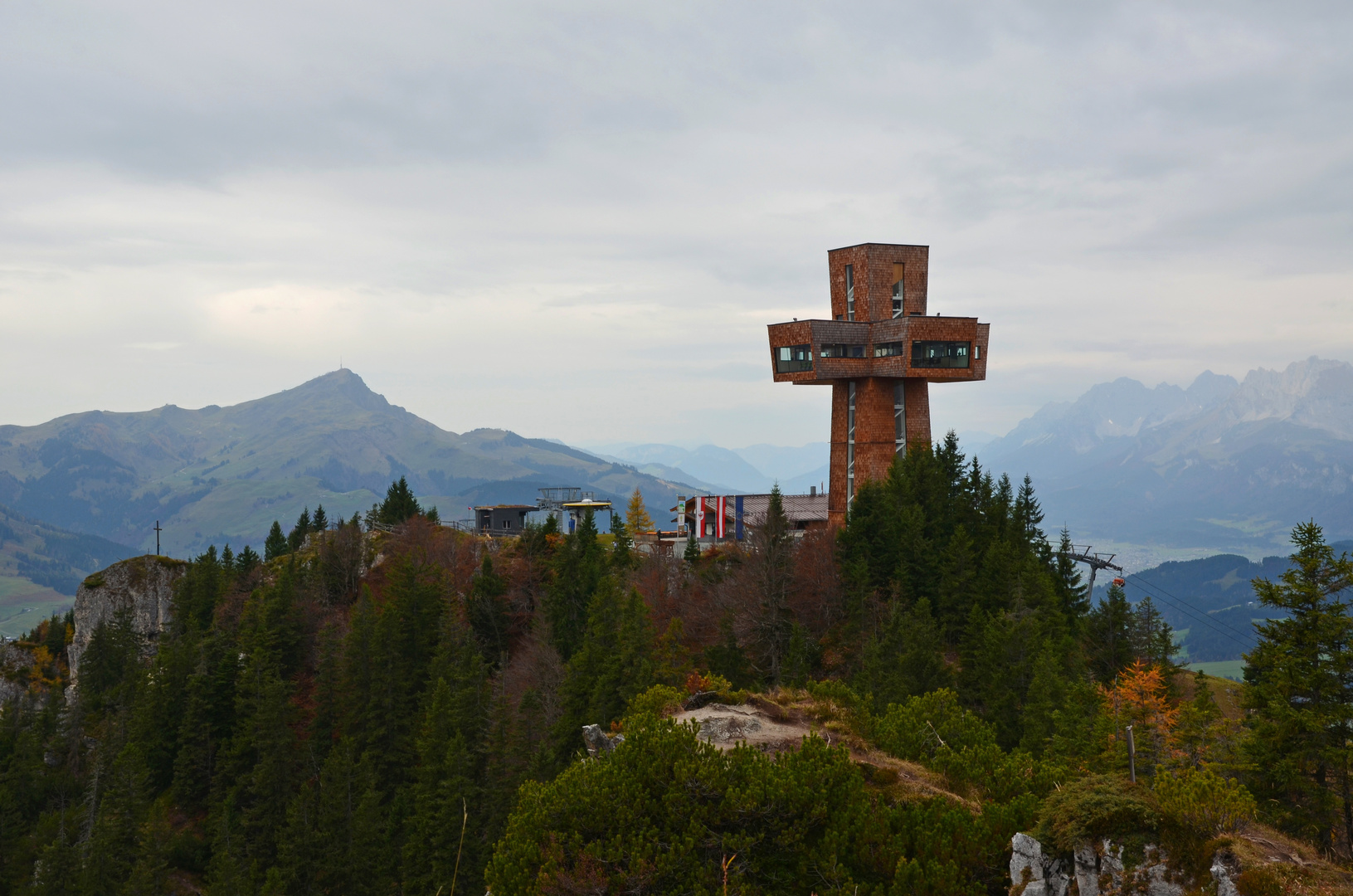 Nur mehr ein paar Minunten bis zum Jakobskreuz