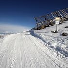 nur noch 500m - zum Gipfel ...... Patscherkofel - Jänner 2016