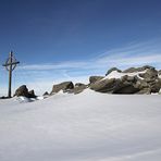 nur noch 50m - zum Gipfel ...... Patscherkofel - Jänner 2016