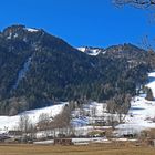 Nur noch auf und am Berg liegt Schnee