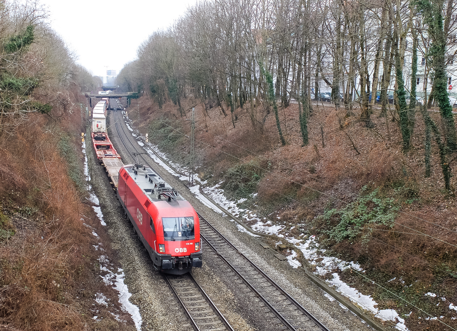 Nur noch Schneereste ...