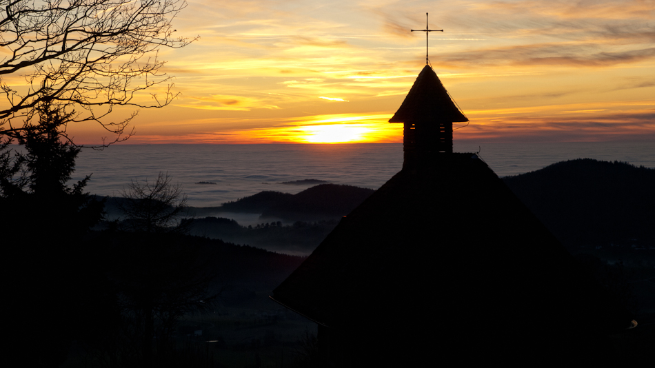 nur oben gibt's Sonne