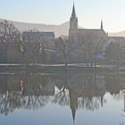 Nur über der Elbe (Labe) lag bei herrlicher Sonne und bester Sicht der Dunst...