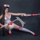 Nurse Akali Cosplay