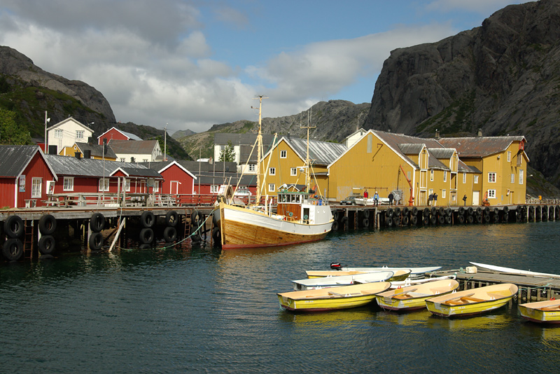 Nusfjord auf den Lofoten