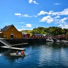 Nusfjord auf den Lofoten, Norwegen