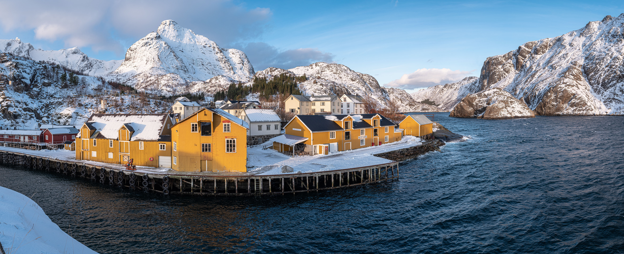 Nusfjord Goldene Stunde