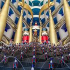 Nussknacker im Burj al Arab (Dubai)