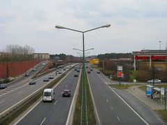 Nuthe-Schnellstraße in Potsdam