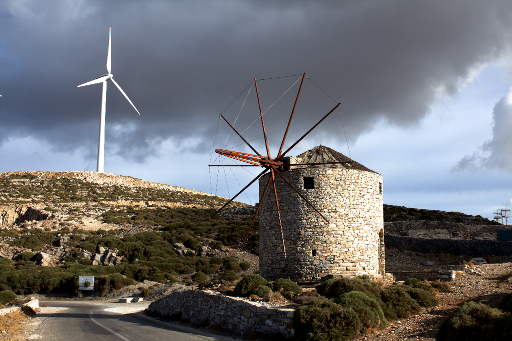 Nutzung der Windkraft - einst und jetzt