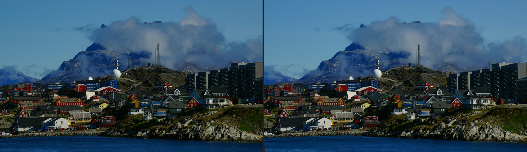 NUUK - die Hauptstadt Grönlands (3D-X-View Cha-Cha )