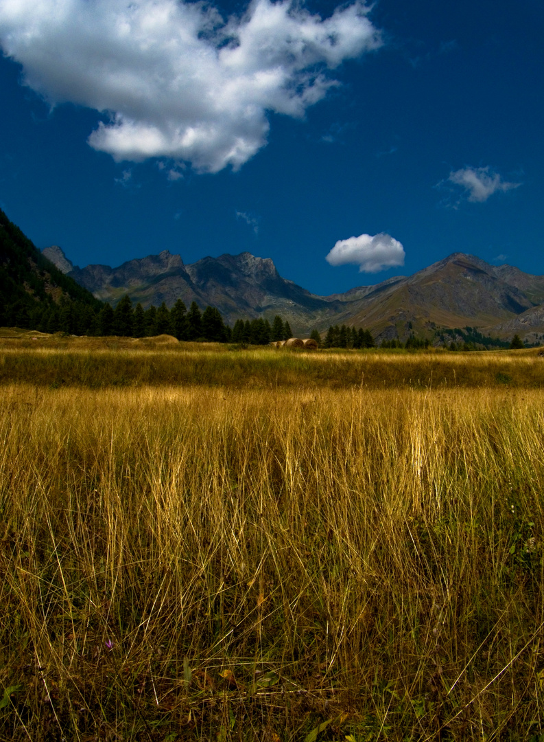 Nuvole in Valle varaita (Cuneo)