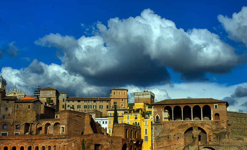 nuvole su roma antica