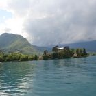 Nuvole sul lago di Annecy