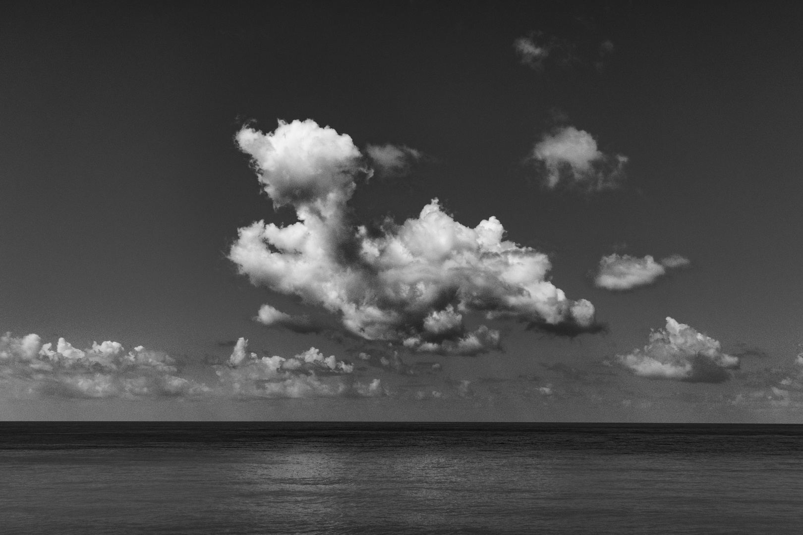 nuvole sul mare